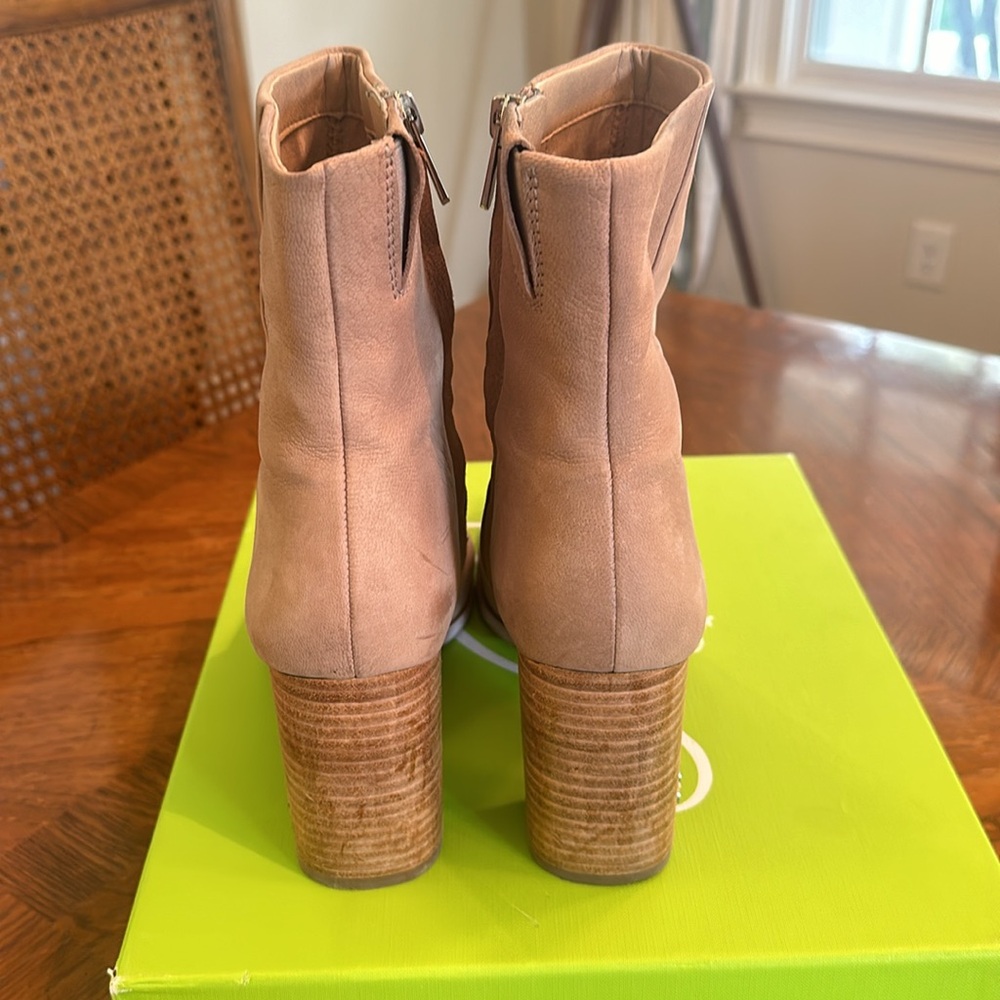 Sam Edelman Osten Leather Bootie, Tan, size 8.5 - Picture 4 of 7
